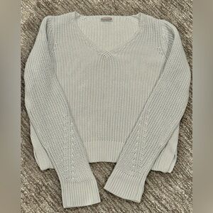 I Hemisphere Womens Small 36 EU German Soft Pima Cotton V-Neck Sweater